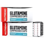 L-Glutamine NUTREND GLUTAMINE COMPRESSED CAPS 120 капсул, Нейтральный - изображение