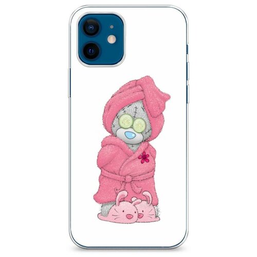 фото Силиконовый чехол "домашний me to you" на apple iphone 12 mini / айфон 12 мини case place