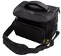 Чехол-сумка MyPads TC-1230 для фотоаппарата Nikon D7500/ D800/ D800E из качественной износостойкой влагозащитной ткани черный