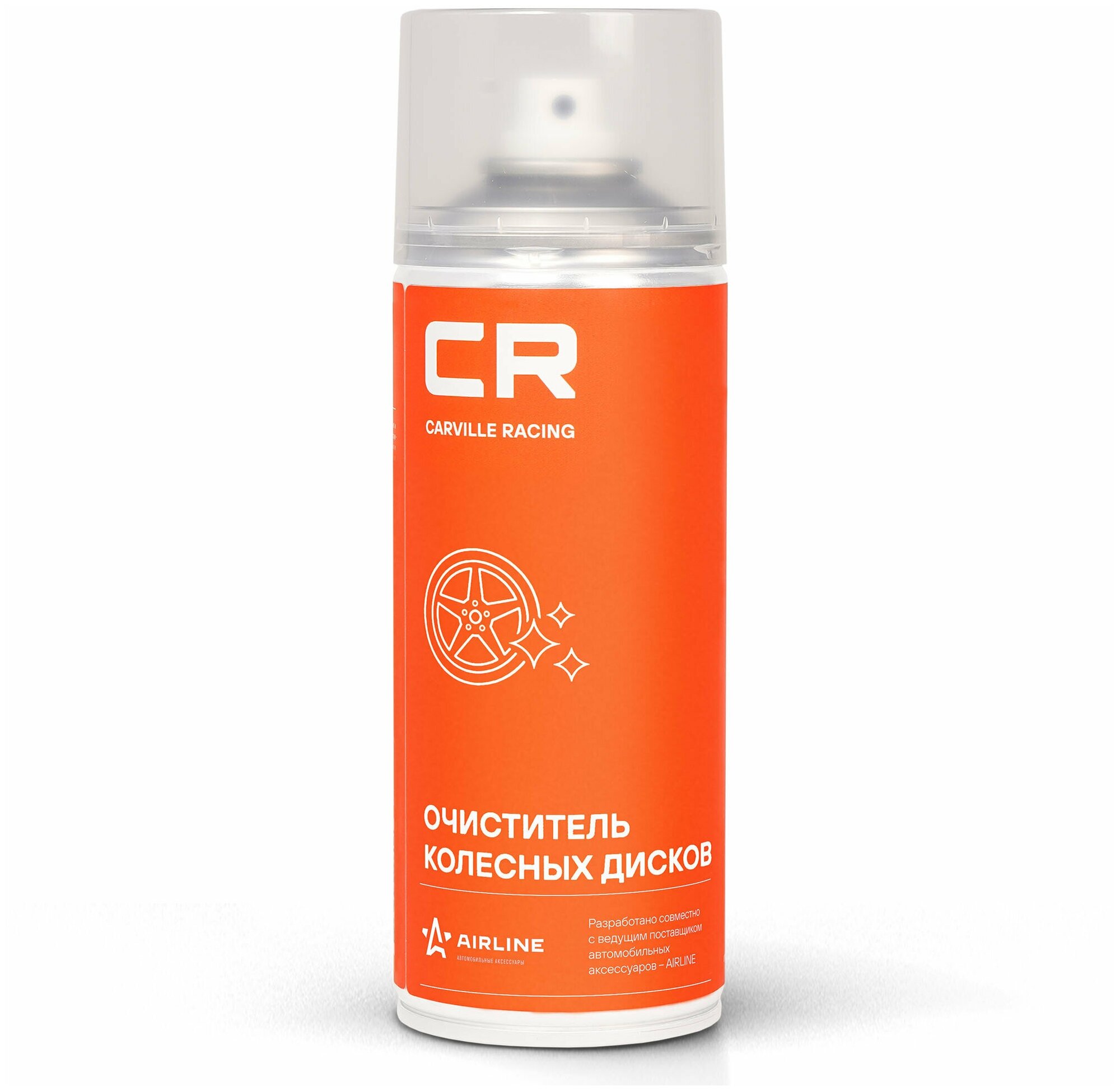 Очиститель колесных дисков, аэрозоль, 520 ml Carville Racing - фото №1
