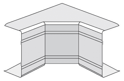Угол внутренний для настенного кабель-канала DKC 01828