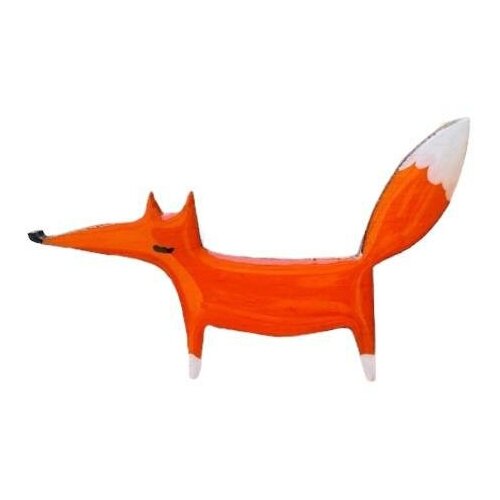 Брошь Ручками-Ручками, оранжевый