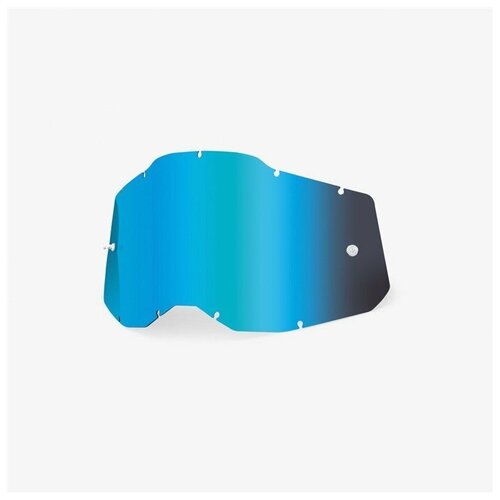 фото Линза для веломаски 100% rc2/ac2/st2 replacement lens, mirror blue, 51008-250-01