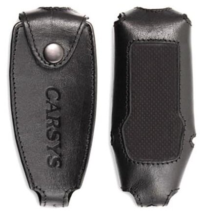 Кожаный чехол для толщиномера CARSYS DPM-816 чёрный