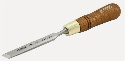 Изображение товара Косая левая стамеска с ручкой Narex Wood Line Plus 12 мм 811162
