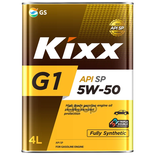 Моторное масло Kixx G1 5W-50 SP Plus 4 л
