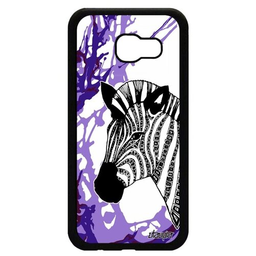 фото Защитный чехол для телефона // samsung galaxy a5 2017 // "зебра" zebra horse, utaupia, розовый