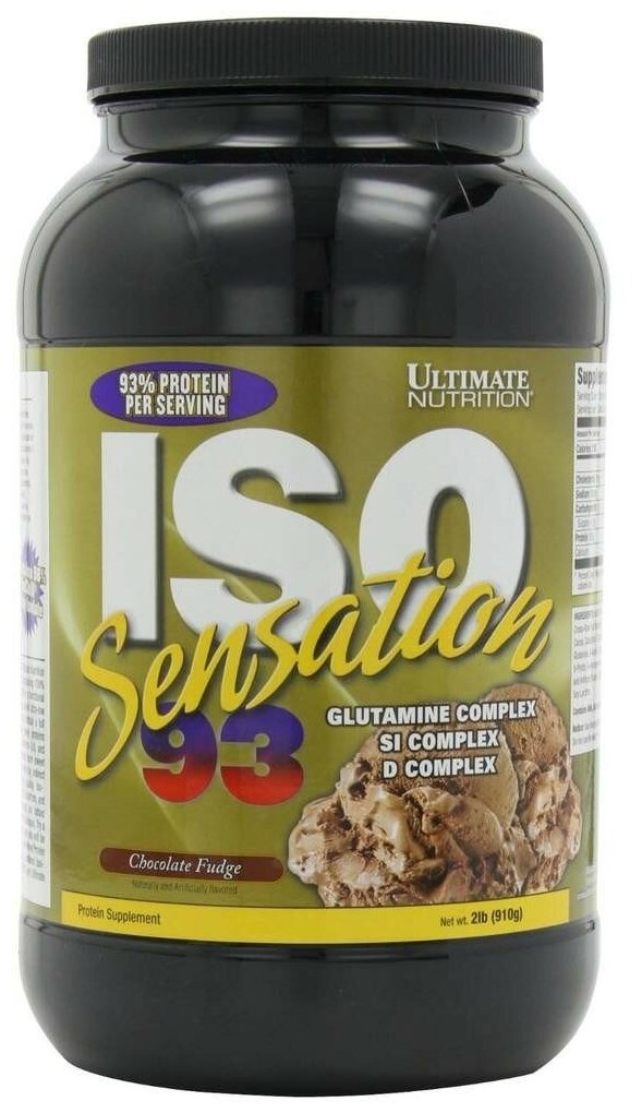 Ultimate Nutrition Iso Sensation 910 гр - 2lb (Ultimate Nutrition)