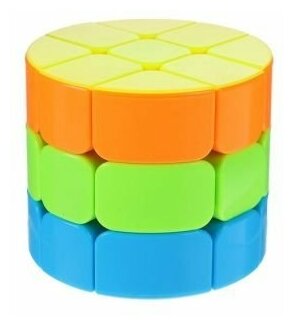Головоломка развивающая кубик Рубика Цилиндр 3х3
