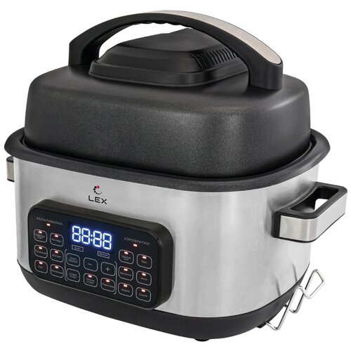 Мультиварка с аэрофритюрницей скороварка LEX LXMC 5501 999000₽