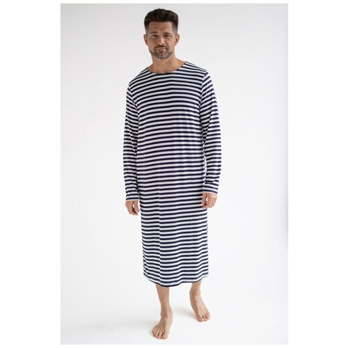 Мужская ночная сорочка SLEEP &HOME (цвет-Полоска размер-XXL)
