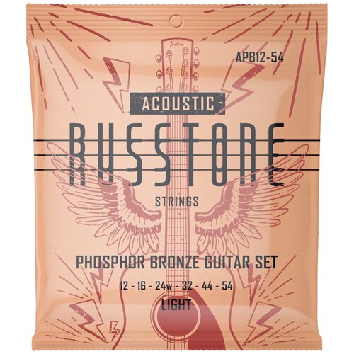 Russtone 12-54 струны для акустической гитары