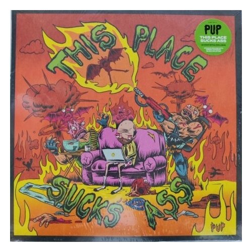 Виниловые пластинки, RISE RECORDS, PUP - This Place Sucks Ass (LP)