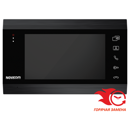 фото Magic 7 dark hd - 7" монитор hd домофона с записью (ver.4822) novicam