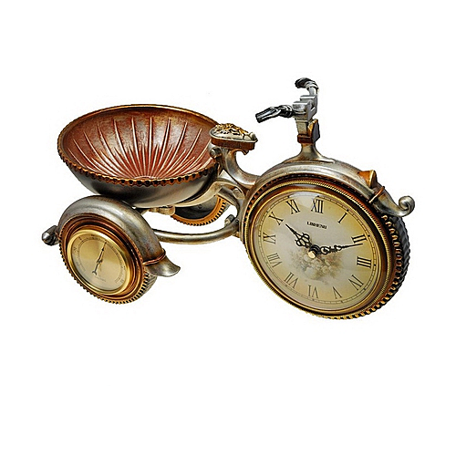 Часы настольные с термометром трехколесный велосипед