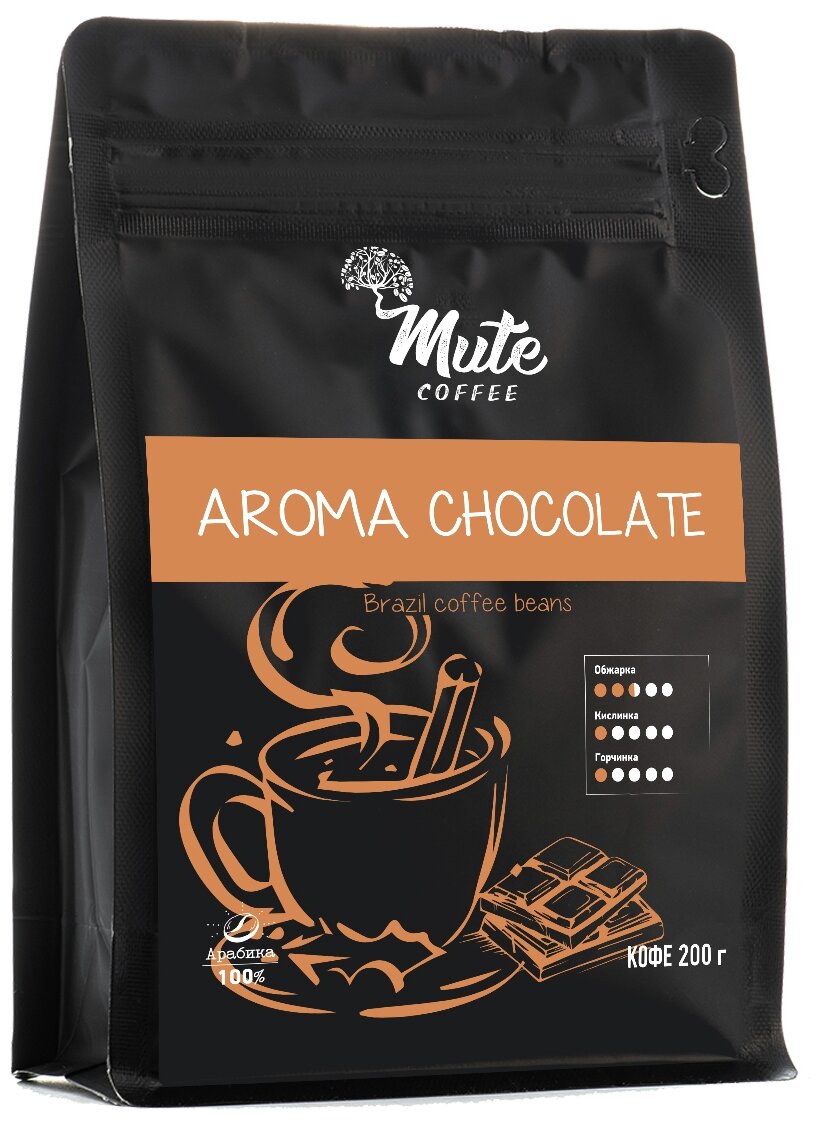 Кофе в зернах Mute Aroma Chocolate