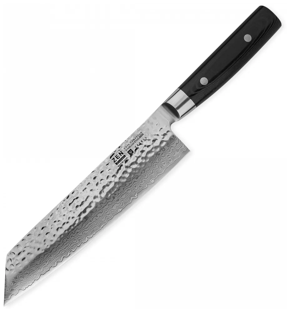 Нож кухонный Kiritsuke 20 см ( 37 слоев) дамасская сталь YAXELL Zen арт. YA35534