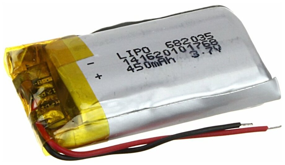 Аккумулятор 3.7V 0.45Ah Li-Po 682035