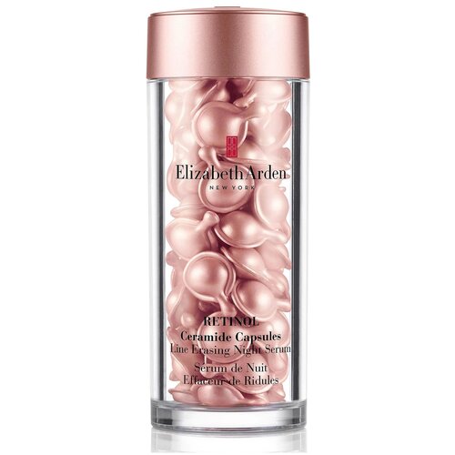 Elizabeth Arden ночная сыворотка для лица Retinol Ceramide Capsules Line Erasing Night Serum, 100 мл, 60 шт.