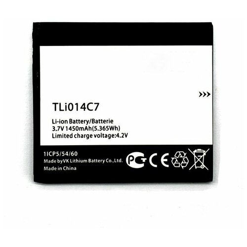 фото Аккумулятор tli014c7 для alcatel ot-4024d pixi first oem