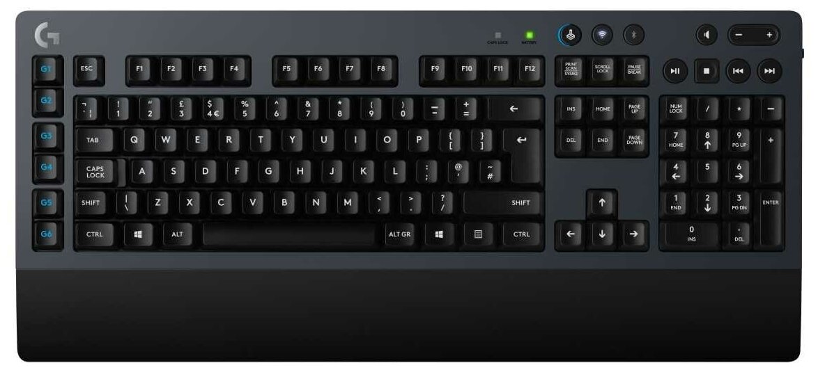 Клавиатура игровая Logitech G613, механическая, беспроводная Wireless Mechanical Gaming Keyboard - R