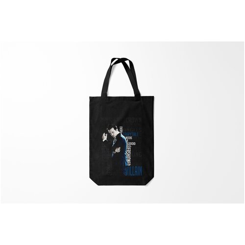 фото Сумка-шоппер / 31х42 см / сериалы / шерлок холмс sherlock burnettie