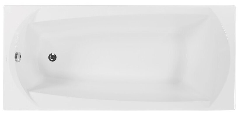 Акриловая ванна Vagnerplast Ebony 160x75 без гидромассажа