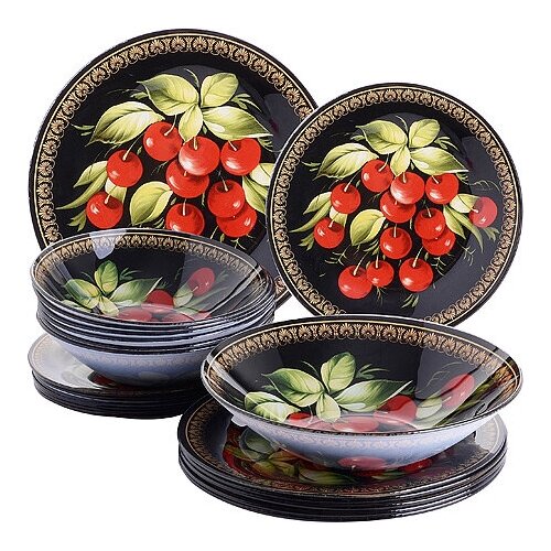 Набор стеклянной посуды 19 пр Loraine 30671 KSMB-30671