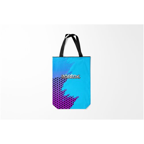 фото Сумка-шоппер / 31х42 см / геймерам / roblox burnettie