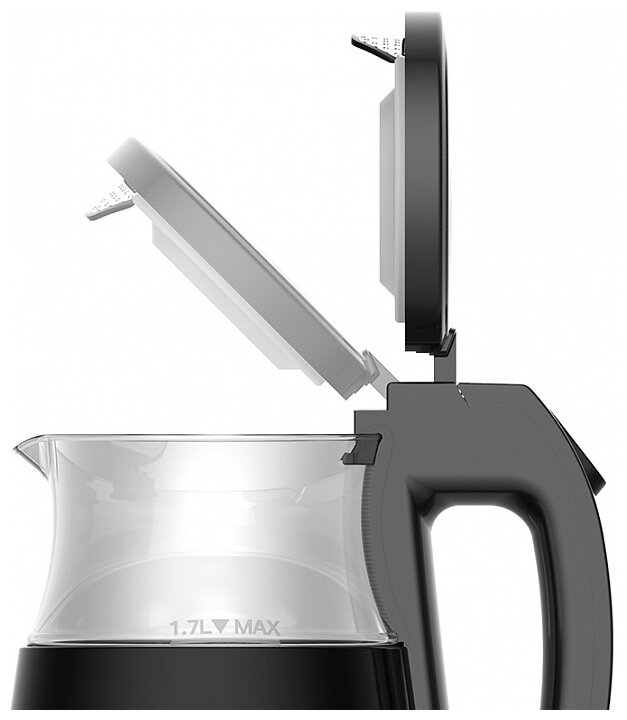 Электрический чайник deerma Electric Kettle DEM-SH90W Black - фотография № 4