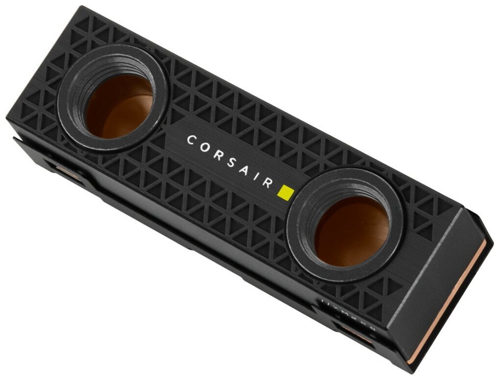CORSAIR MP600 PRO XT - Hydro X Edition - SSD - verschlüsselt - 2 TB - intern - M.2 2280 - PCI Express 4.0 x4 (NVMe) - 256-Bit-AES - Schwarz
