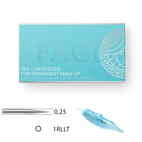 FACE Cartriges – 08 (0,25) 1RLLT (20 штук)