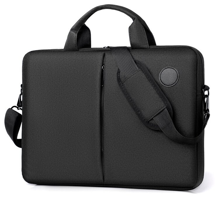Сумка для ноутбука 15.6 Размер сумки : Ширина 41См Глубина 6См Высота 30См Цвет черный Длина плечевого ремня: 120См