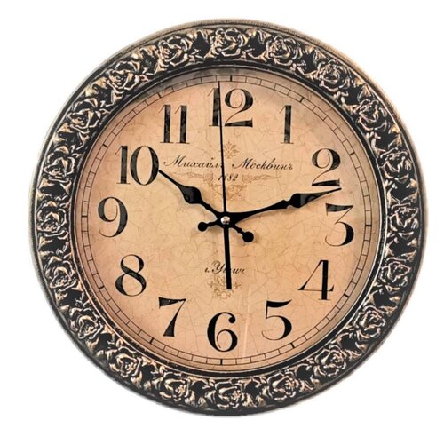 Настенные часы Mikhail Moskvin "Розы", 31 см