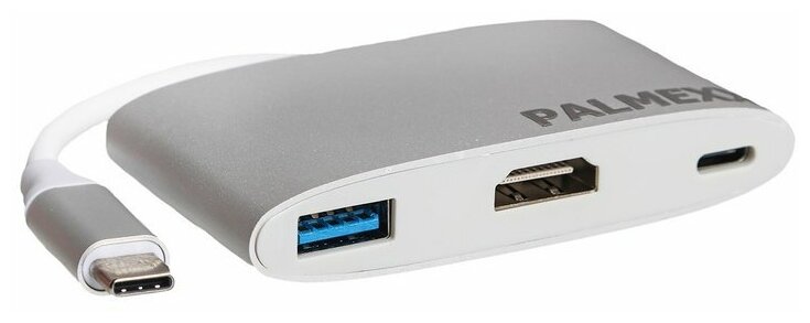Адаптер-переходник PALMEXX USB-C (Type-c) to HDMI+USB3.0+USBC