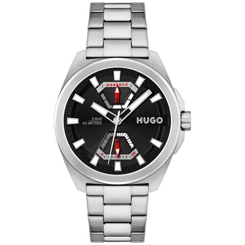 Наручные часы HUGO 1530242 серебристого цвета