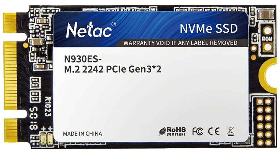 SSD жесткий диск M.2 2280 NVME 512GB NT01N930ES-512G-E2X NETAC