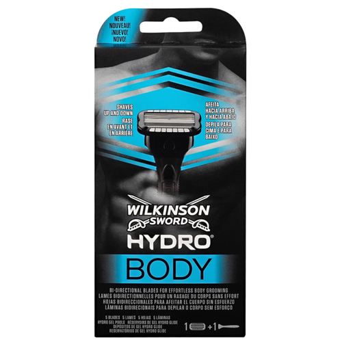 Бритва Wilkinson Sword Hydro 5 Body Бритва для тела с 1 кассетой wilkinson sword hydro 5 sense energize бритва с 1 кассетой