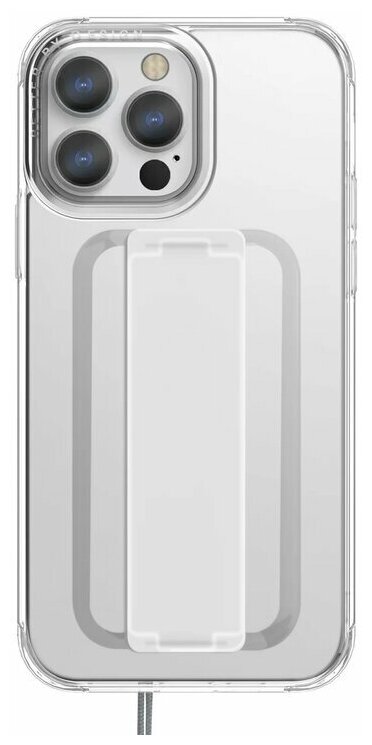Uniq для iPhone 13 Pro чехол Heldro +Band Clear