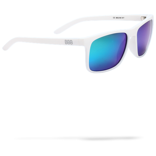 Очки солнцезащитные BBB 2020 Town Matt White/Polarized Green MLC