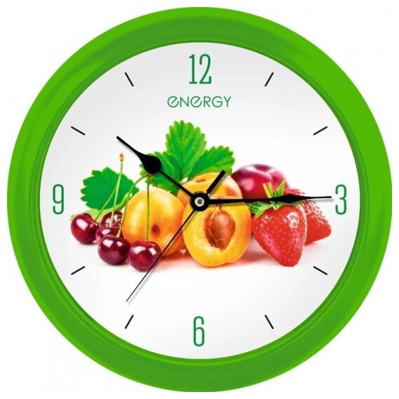 Часы настенные кварцевые Energy ЕС-112 фрукты