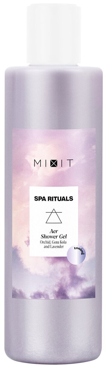 Mixit Spa Rituals Тонизирующий гель для душа с экстрактом орхидеи и готу колы 250 мл 1 шт — фото 1