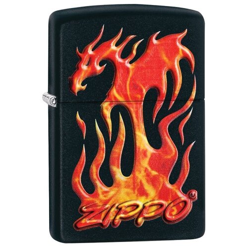 Зажигалка Zippo Classic Black Matte чёрная-матовая