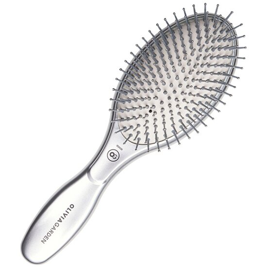 Щетка для волос Olivia Garden EXPERT CARE OVAL Nylon Bristles Silver нейлон