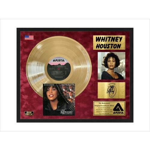 Whitney Houston The bodyguard позолоченный винил whitney houston the bodyguard original soundtrack album lp