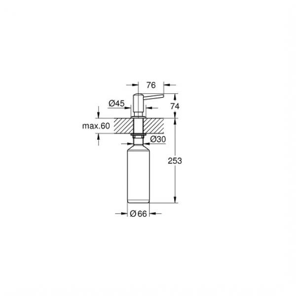 Дозатор жидкого мыла Grohe - фото №18