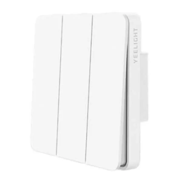 фото Настенный выключатель Yeelight Smart Flex Switch тройной YLKG14YL (White)