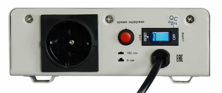 Стабилизатор напряжения POWERMAN AVS-1000S, официальная гарантия — фото 1