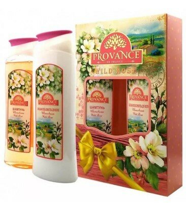 90 Provance WILD ROSE шампунь250ml+бальзам250ml 1772