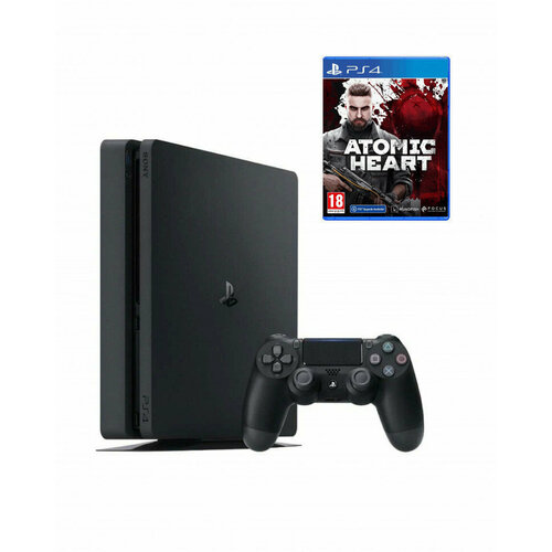 Игровая приставка Sony PlayStation 4 Slim 500 ГБ HDDИгра PS4 - Atomic Heart диск 4100000₽